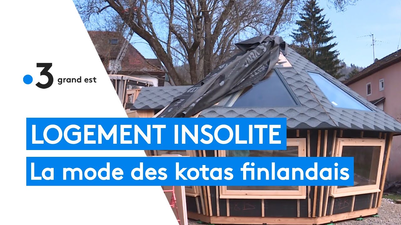 Logement insolite : dormir dans un kota, l'abri de chasse finlandais