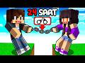 Gökçe ve Ahmet 24 SAAT BOYUNCA ZİNCİRLENDİ! - Minecraft