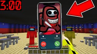 ПРЕДАТЕЛЬ EXE AMONG US ПОЗВОНИЛ В 3 ЧАСА НОЧИ IMPOSTER.EXE VS МАЙНКРАФТ БИТВА АМОНГ АС MINECRAFT