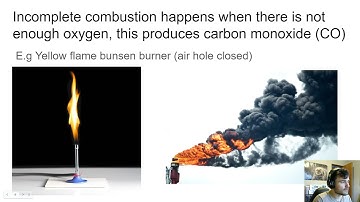 Complete and Incomplete combustion