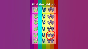 Find the odd out Alphabet Lore R-Z