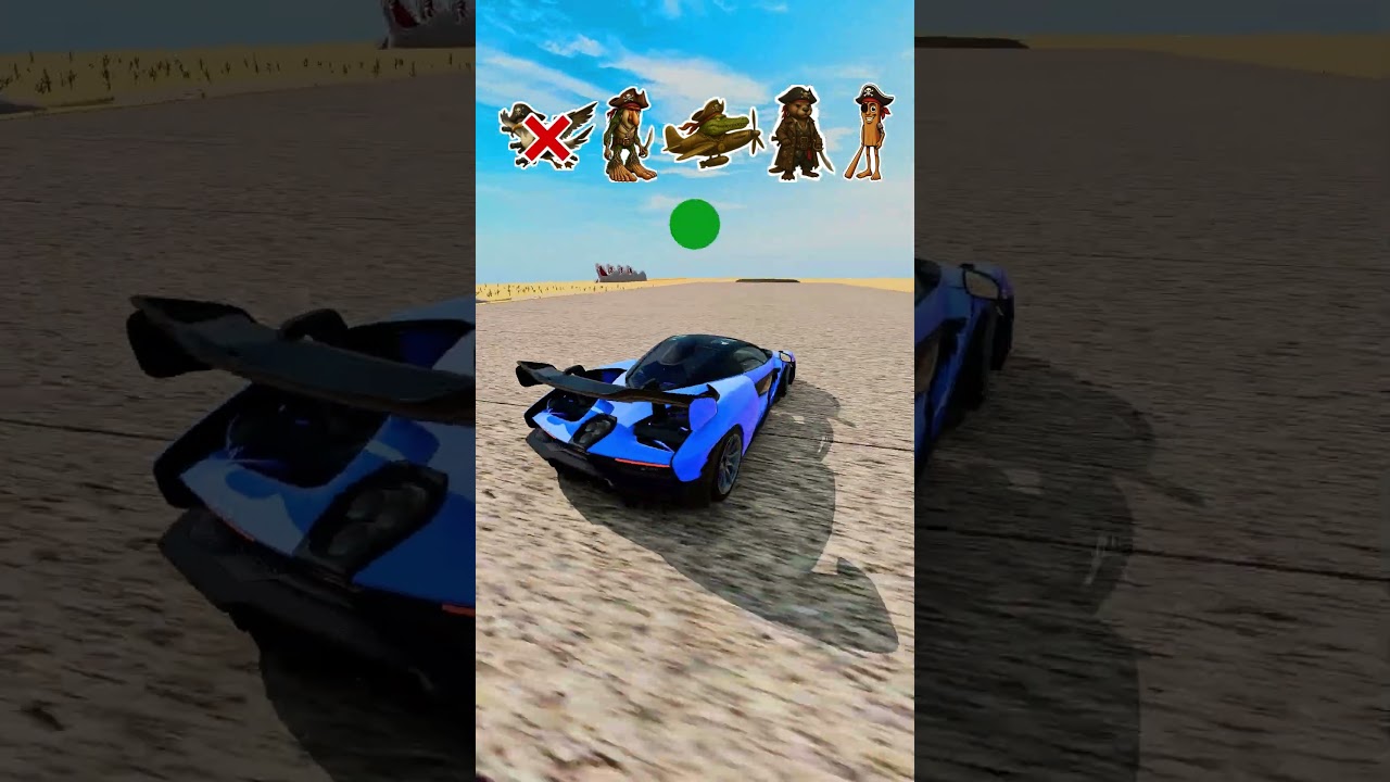 Italian Brainrot Pirate vs Jump Challange - BeamNG.Drive 