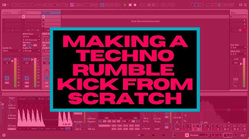 Techno Technique: Making A Techno Rumble Kick From Scratch 🎛️🎛️
