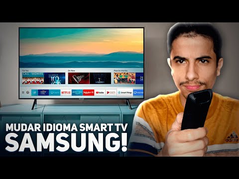 Vídeo: Como altero minha TV Samsung de espanhol para inglês?