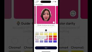 How to do your COLOR ANALYSIS for free! #shorts screenshot 3