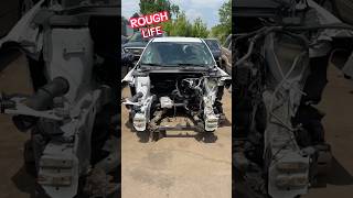 This 2017 GMC Terrain Has Lived a VERY Rough Life #gmcterrain #strippedcar #suv #autorecycling