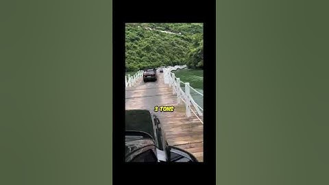 Experience the Magic of Driving on the Shiziguan Floating Bridge