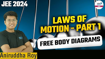 Laws of Motion Part 1 || Free Body Diagrams || LIVE || Aniruddha Roy || Infinity Learn JEE