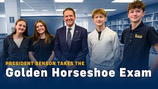 President Benson Takes The Golden Horseshoe Exam! 🧲 Can You Pass 🤔 Update