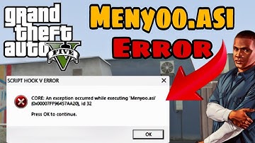 How to fix Menyoo.asi Error | Script hook v error | GTA 5 MODS | 2024