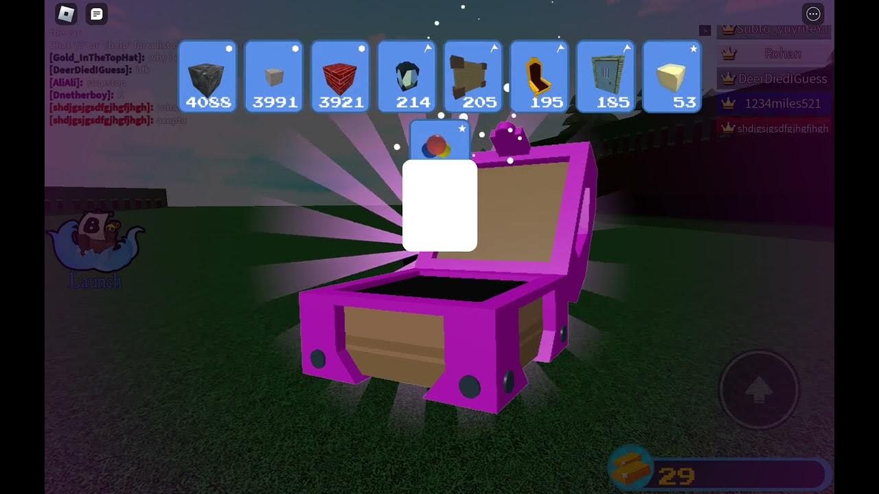 opening 100 legendary chests in build a boat! YouTube