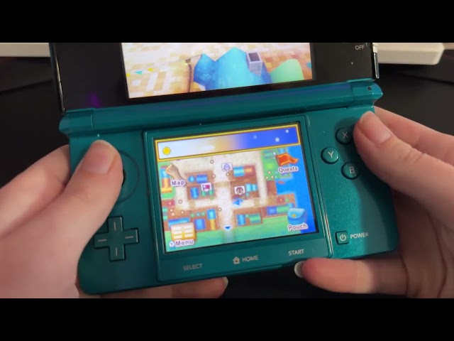 ASMR Playing My Nintendo 3DS (Nostalgic Gaming)