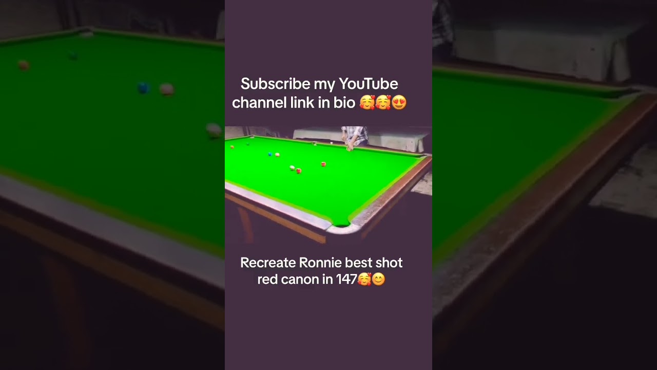 snooker youtube subscribers