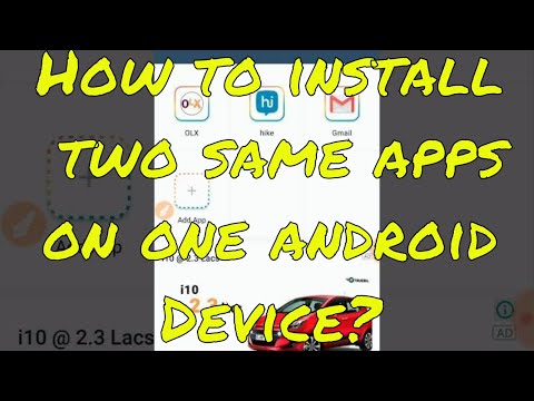 Video: Kaip įdiegti Dvi Identiškas Programas „Android“išmaniajame Telefone