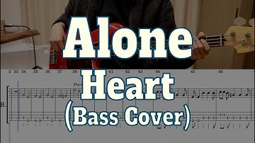 Heart - Alone (Bass cover + Tabs)