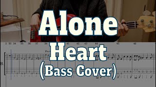 Heart - Alone (Bass cover + Tabs)