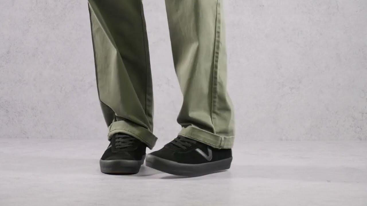 VANS SKATE SPORT BLACK / BLACK - ON FEET