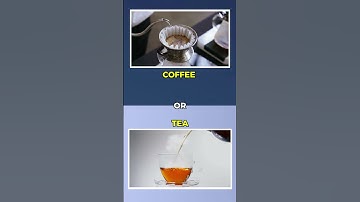 You can only pick one | Coffee or Tea #trending #shorts