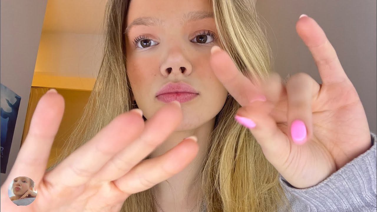 asmr personal attention and hand movements!! 💕upclose triggers, tapping, camera tapping etc.