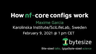 How nf-core configs work (nf-core/bytesize 2)