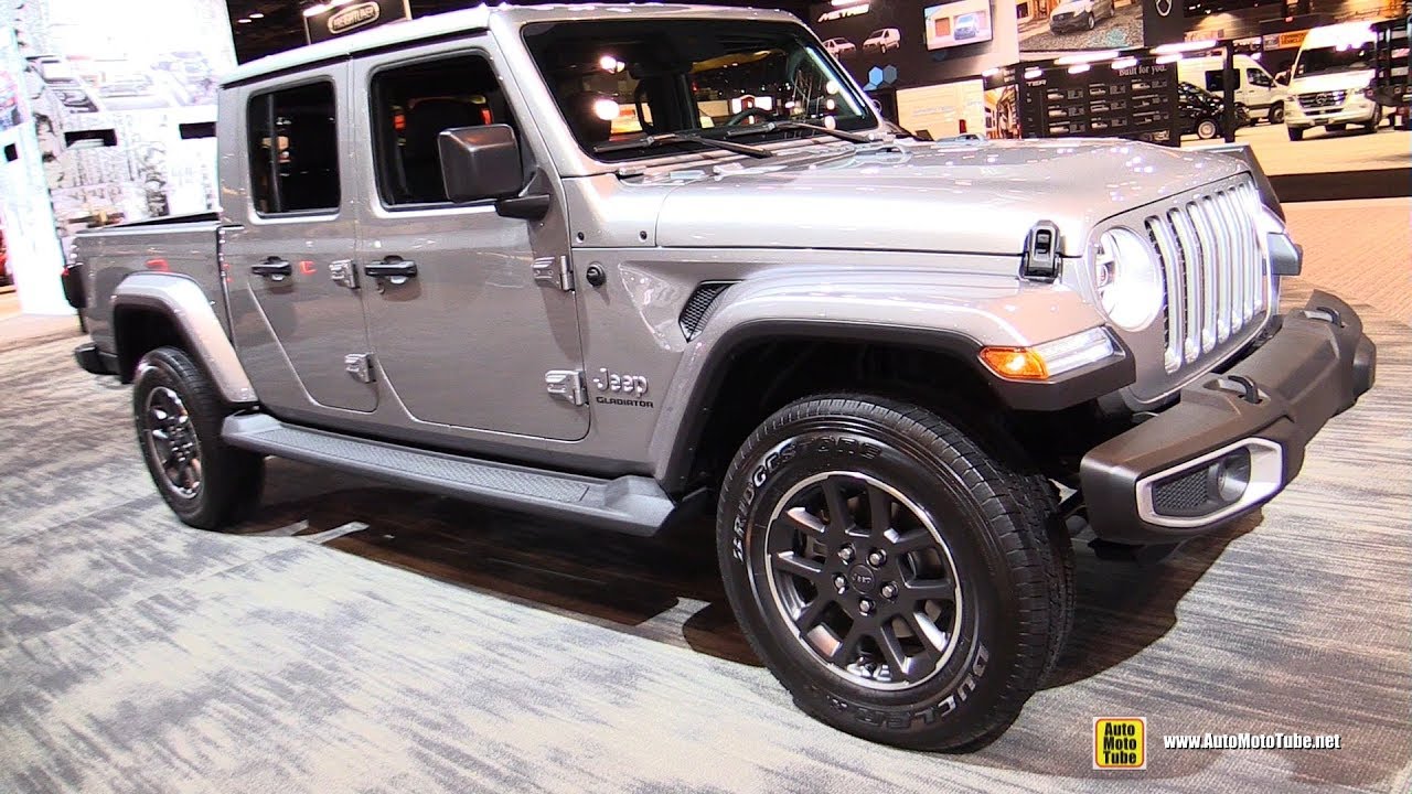 2019 Jeep Gladiator Overland Exterior And Interior Walkaround 2019 Chicago Auto Show