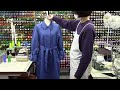 How to sew a hidden button coat