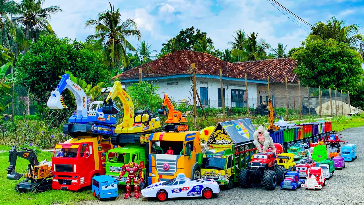 Box Full of Model Cars -Mazda Mx5, Koenigesgg Jesko, Lamborghini Scv12, Byd Yang Wang U8, Toyota Car