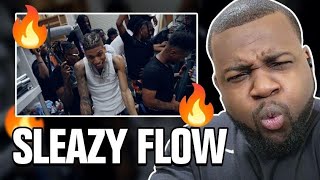 NLE Choppa Sleazy Flow Freestyle Official Music Video Reaction