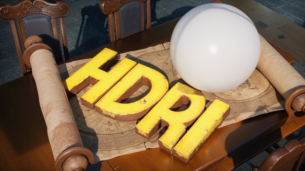 КАК ЯИСПОЛЬЗУЮ HDRI КАРТЫ В 3D В 2025 ГОДУ!? В PHOTOSHOP and BLENDER