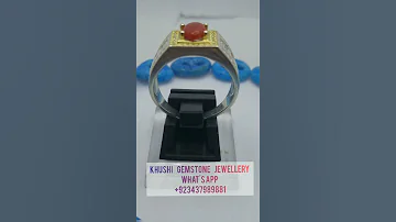 BEAUTIFUL NATURAL CORAL ITALY مرجان SILVER RING Buf Aa N Design CORL N Tratmnt O Hated St 