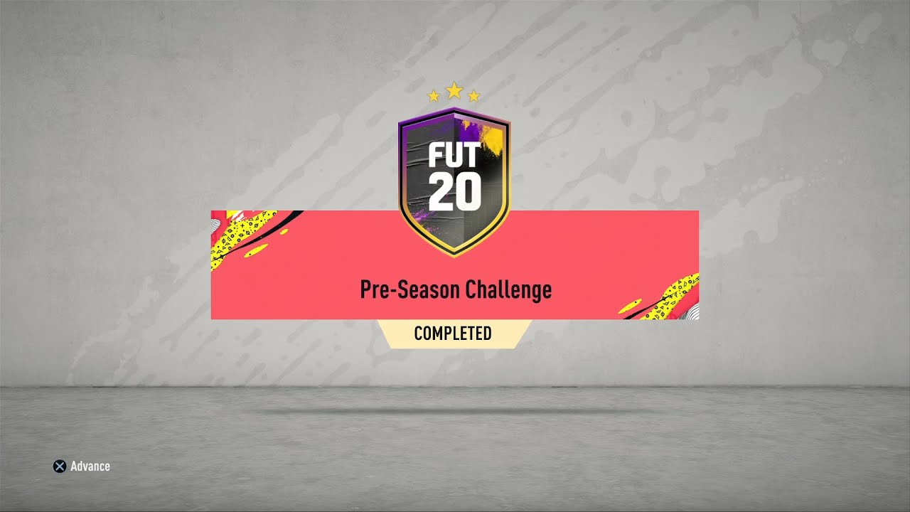 PRE-SEASON CHALLENGE SBC COMPLETED - PRE-SEASON PROMO - FIFA 20 ULTIMATE TEAM