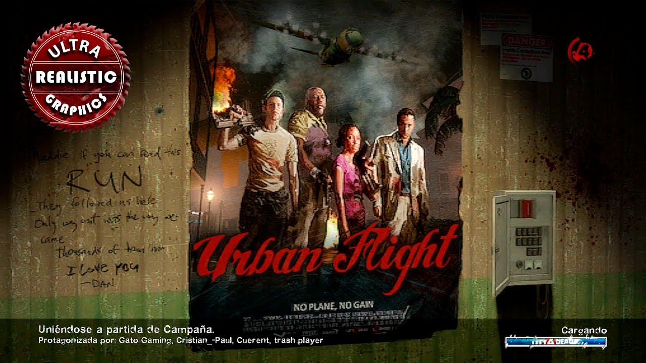 Left 4 Dead 2 - Hard Mode 🧟‍♂️ Urban Flight