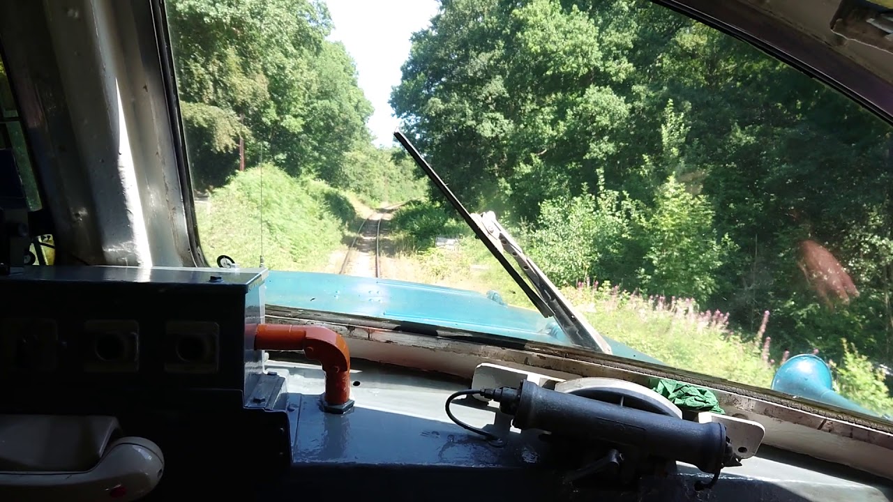 Class 55 Deltic Cab Ride - YouTube