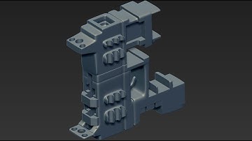 Zbrush4R8 Live Boolean Modeling