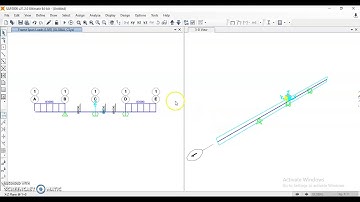 CONTINUOUS BEAM WIth Varying LOAD Conditions in SAP2000