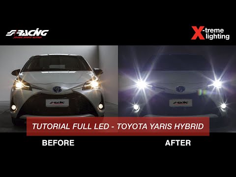 [ENG] Toyota Yaris Hybrid Full Led Conversion - Simoni Racing