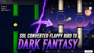 I Asked GPT-5.6 to Turn Flappy Bird Into Dark Fantasy screenshot 5