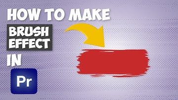 How to make Brush Effect in Adobe Premiere Pro | Brush Stroke Effect in Adobe Premiere Pro