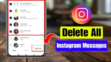 Delete All Instagram Message At Once