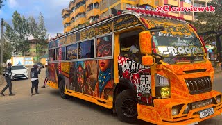 Nairobi Matatu Experience The Craziest Rides Optimus, Ferrari, Ikigai, Funka Delica, Bomaye More