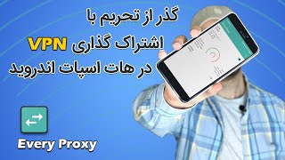 ‫اشتراک وی پی ان در هات اسپات با بر نامه Every Proxy