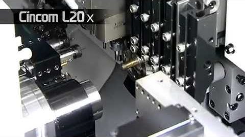 Citizen L20 X Swiss Type Turning Center   As Featured at JIMT 2010