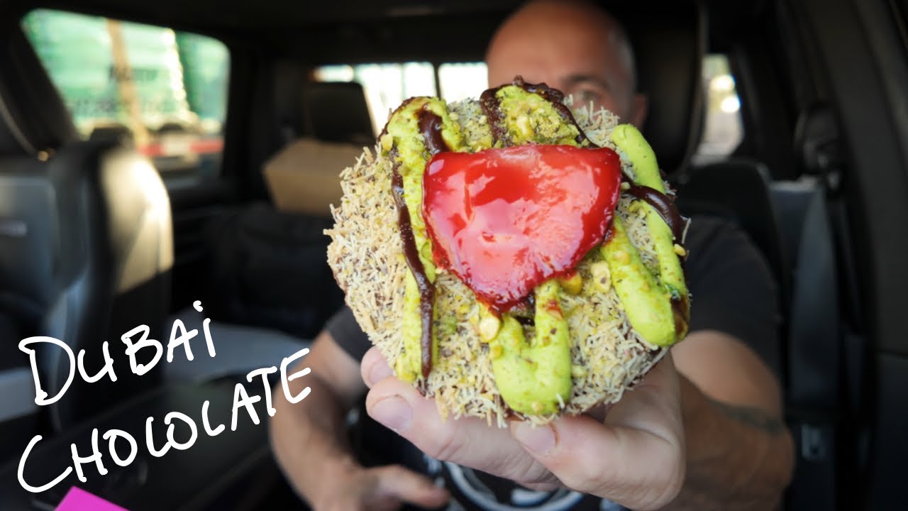 I tried the viral Dubai Chocolate donut from Pinkbox Donuts, Las Vegas