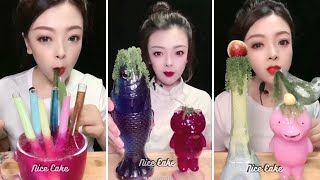 OLORFUL DRINKING COLD WATER, BOBA TEA, COLA drink sounds