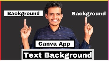 Canva App Par Text Background kaise Lagaye ll How To Add Text Background on Canva App In 2022 ll