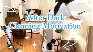 AFTER DARK CLEANING MOTIVATION |  CLEAN WITH ME | AIGOSTAR SMART STRIP LIGHT