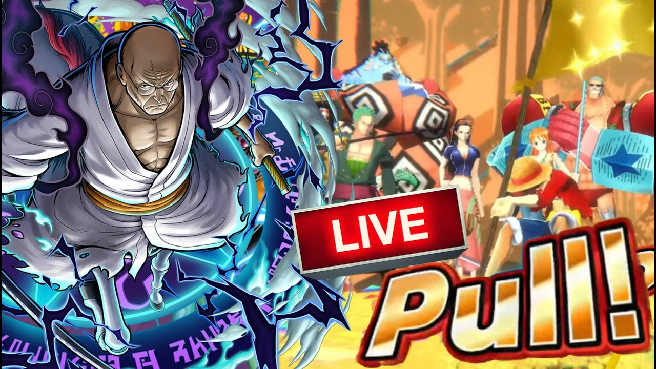 🔴 LIVE - EX NUSJURO SUMMON, LV100 GAMEPLAY | One Piece Bounty Rush OPBR