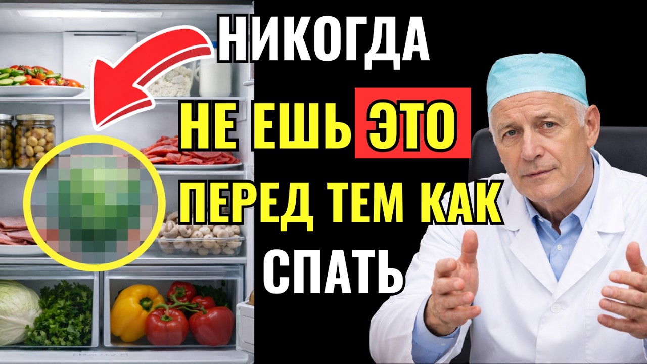 Если вам больше 60: НИКОГДА не ешьте ЭТО на ночь, иначе вы разрушите свои почки