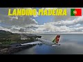 Amazing A330 Landing at Madeira Airport Portugal | Outside View