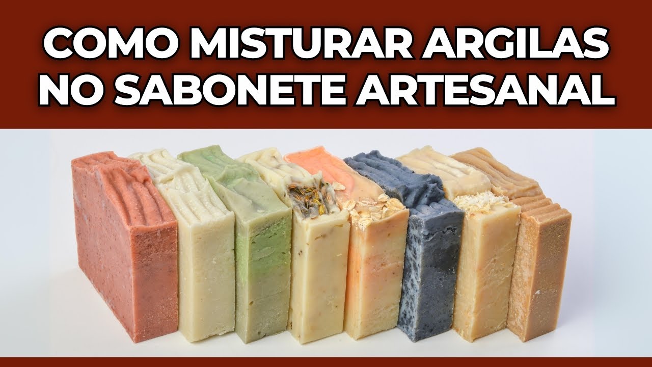 (AULÃO) Como misturar Argilas no Sabonete Artesanal